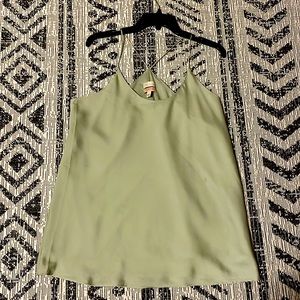 The Limited size large Saige green racer back from the Scandal collection